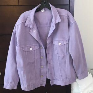 Light Purple Denim Jacket (S)